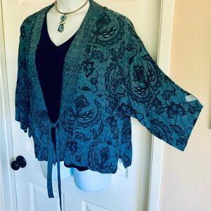 Kimono inspired boho top
